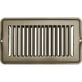 thumbnail image 1 of RV Designer Heating/Cooling Register H872 Heating/Cooling Register; Rectangular; 8 Inch x 4 Inch; Without Damper; Tan; Metal, 1 of 4