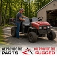 thumbnail image 7 of Grey High Back Seat John Deere Lawn Mower Models L118 L120 L130 L135 L145, 7 of 7