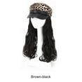 thumbnail image 4 of DOPI Wig Female Long Hair Hat Wig One Female Fashion Long Curly Hair Big Wave(2Pack), 4 of 4