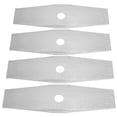 thumbnail image 1 of Hojas de sierra planas, 4 piezas de 12 pulgadas, herramientas de corte para desbrozadora, cuchilla para desbrozadora construida para el futuro, 1 of 13