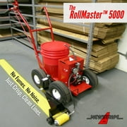 RollMaster 5000 Battery Powered Line Painting Machine (Part #10003068) | Big Parking Lots & Warehouses | 5-Gallon Paint Capacity | Includes 4 Roller Kit | No Engine, Quiet Operation | Made in USA