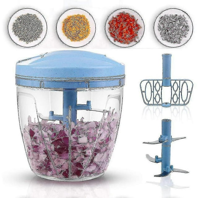 Household Hand-pulled Meat Grinder Multi-function Garlic Puree Manual Vegetable Cutter Mixer
