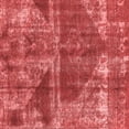 thumbnail image 1 of Ahgly Company Machine Washable Indoor Square Abstract Red Modern Area Rugs, 8' Square, 1 of 4