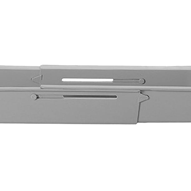 Soporte de fregadero telescópico Soporte de jabón de esponja de drenaje de almacenamiento expandible (gris) JShteea Libre de BPA