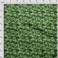 thumbnail image 4 of oneOone Cotton Poplin Green Fabric Abstract Sewing Craft Projects Fabric Prints By Yard 42 Inch Wide, 4 of 4