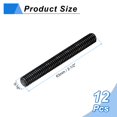 thumbnail image 2 of 12Pcs Fully All Threaded Rod, 5/16" Thread 18 Pitch 2-1/2" Length Carbon Steel Long Threaded Screw, 2 of 6