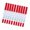 Red, variant on Without Fading Freezer Marker Pen With Ergonomic Design For Comfortable Grip