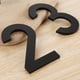 thumbnail image 3 of Advancent Pegatina de número de casa, placa autoadhesiva acrílica, Hotel, oficina, comedor, Bar, dirección, puerta de armario, decoración sencilla Kits de decoración para fiestas número 0 7x4cm Advancent HA067763-29, 3 of 6