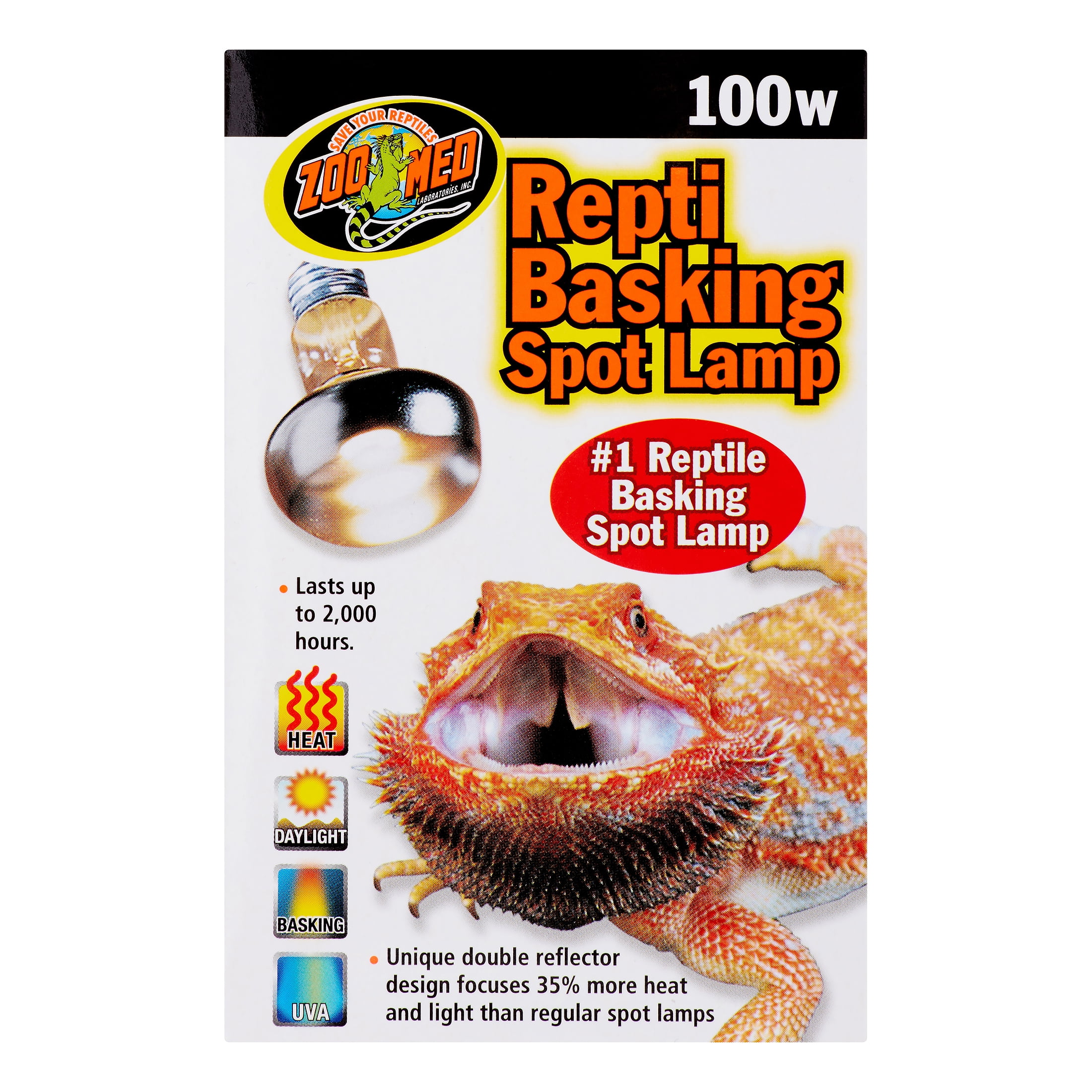 Zoo Med Repti Economy Clamp Lamp Reptile Basking Heat Lamp 8.5" 