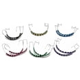 thumbnail image 3 of 1 par falsos soportes soportes coloridos para los dientes alambres de metal temporales soporte de metal ligaduras ortodoncias lazos dentales, 3 of 5