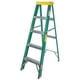 thumbnail image 1 of Escalera De Tijera Akron Fibra De Vidrio Tipo II 4 Escalones 77-88 175kg, 1 of 7