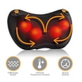 thumbnail image 5 of LELINTA Shiatsu Pillow Massager with Heat ?C Electric Pillow Back & Neck Massager for Stress Relief Lower Back and Shoulder Massage, 5 of 5