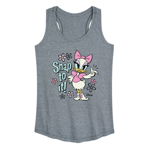 Disney - Daisy - Snap To It - Women's Racerback Tank Top