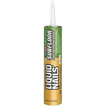 Flooring Adhesive, 10 oz. Sz, White