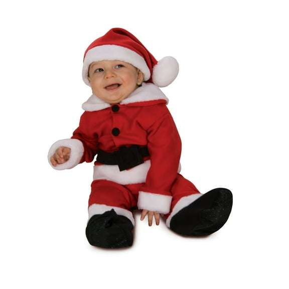 Ruby Slipper Sales Co., LLC (Rubies) Fleece Santa Costume With Belt Newborn Child 2T-4T Unisex
