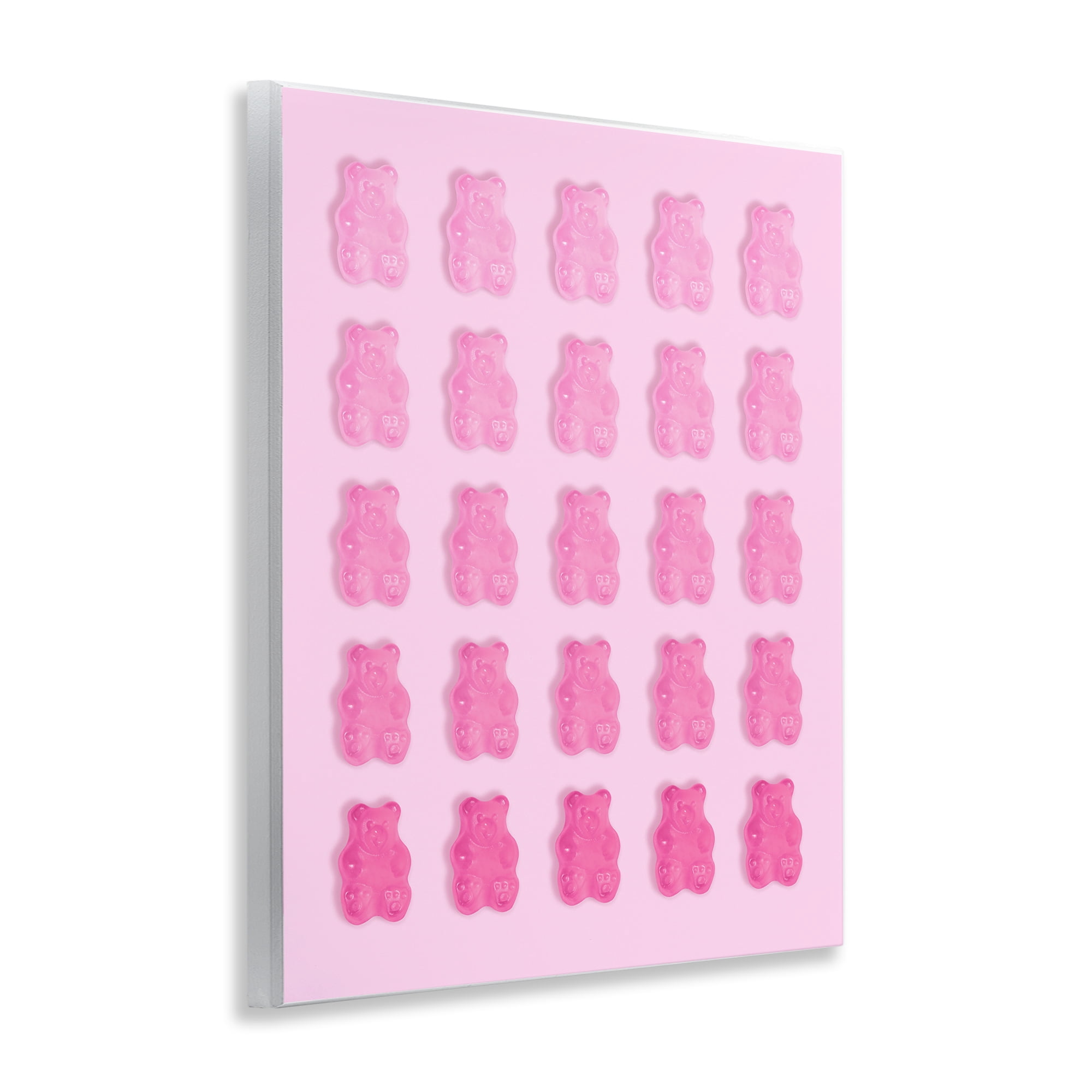 Stupell Industries Gradient Pastel Pink Bears Wall Plaque Art, design by LISH Creative