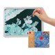 thumbnail image 3 of Kit de pintura marmolada para arte, juego de pintura al agua, regalo de seguridad para niñas y niños, 6/12 piezas, 6 colores, 3 of 5