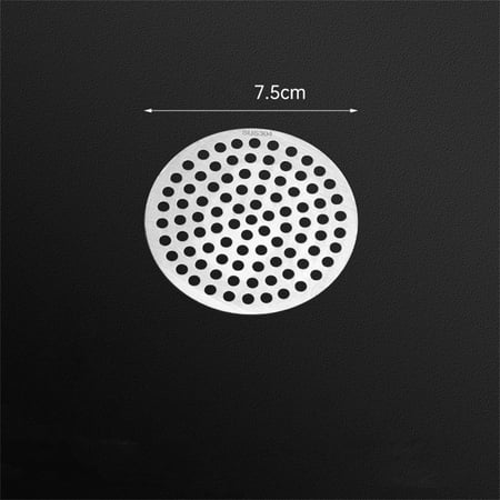 

ALSLIAO Stainless Steel Shower Sink Strainer Drain Hair Filter Cover for Bathroom Shower 7.5cm