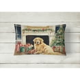 thumbnail image 3 of Golden Retriever Cozy Christmas Throw Pillow 12 in x 16 in, 3 of 4