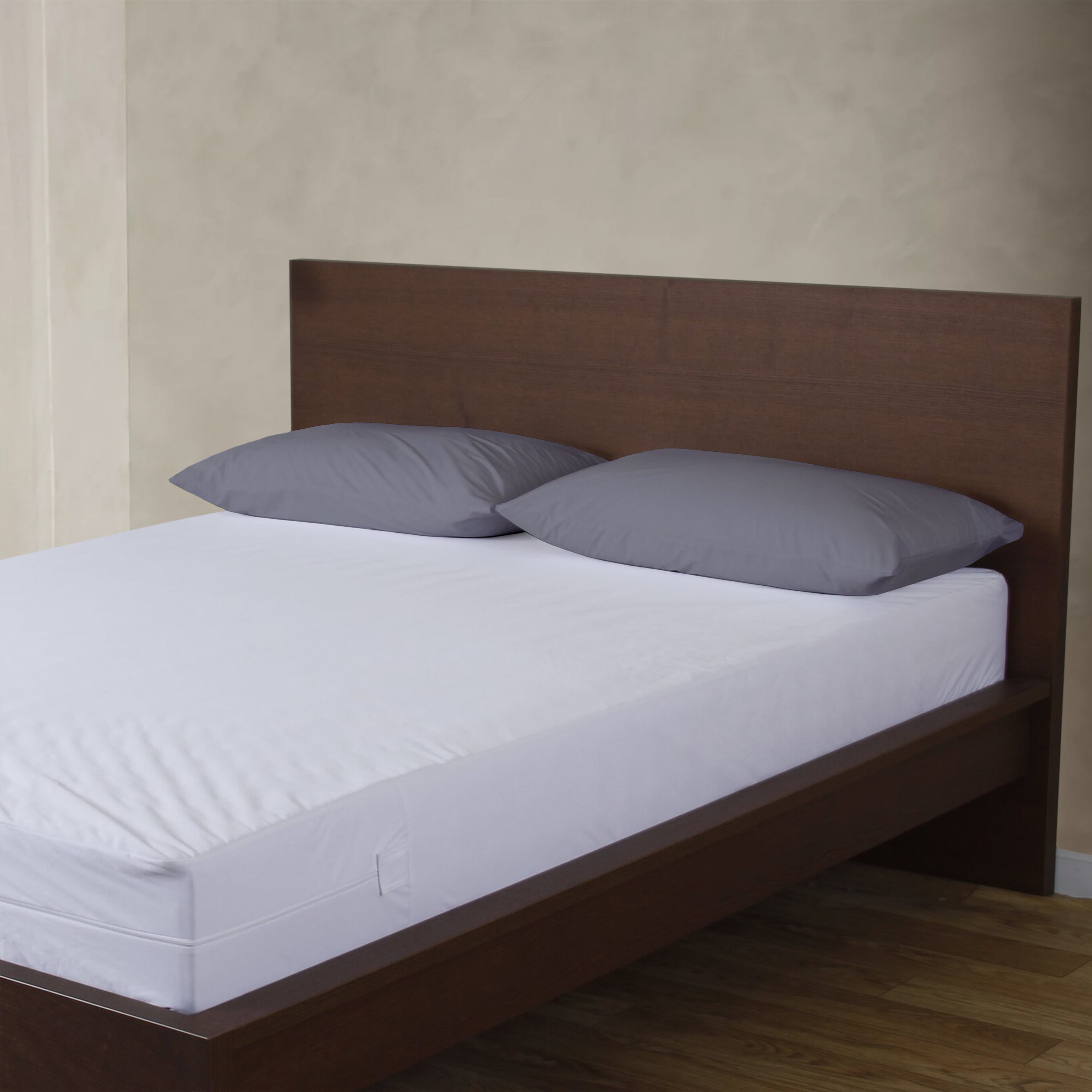 A1 Home Collections Organic Cotton Pillowcase Pair, 300TC GOTS Certified Super Soft & Breathable Pillow covers