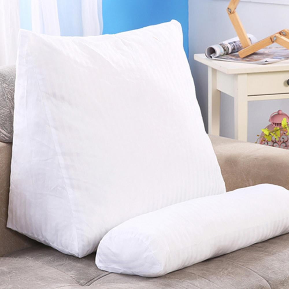 SoftLuxe Wedge Pillow: Lumbar & Neck Support, Cotton Cover, 45cm For Home,  Office, Sofa & Bed Relaxation. From Xue10, $30.29