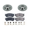 thumbnail image 3 of Power Stop Front Stock Replacement Brake Pad and Rotor Kit KOE788 Fits 2002 Mazda Protege, 3 of 8