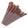 thumbnail image 1 of Flat Concealer Brush, Low Absorption Skin Friendly Lightweight Cosmetic Brush Set With Storage Bag For Daily Use, 1 of 8