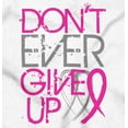 thumbnail image 2 of Don’t Give Up Breast Cancer Awareness Women's Plus Size Graphic Tee Brisco Brands 5X, 2 of 5