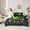 Green Pink, variant on Castle Fairy Cucumber Ribbon Bow Full Size Bedding Set