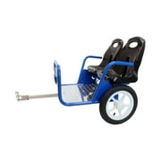 Chipmunk Coach Deluxe Pull-Behind Trailer for ATV, Garden Tractor, with Rear Hitch, Amish-Made