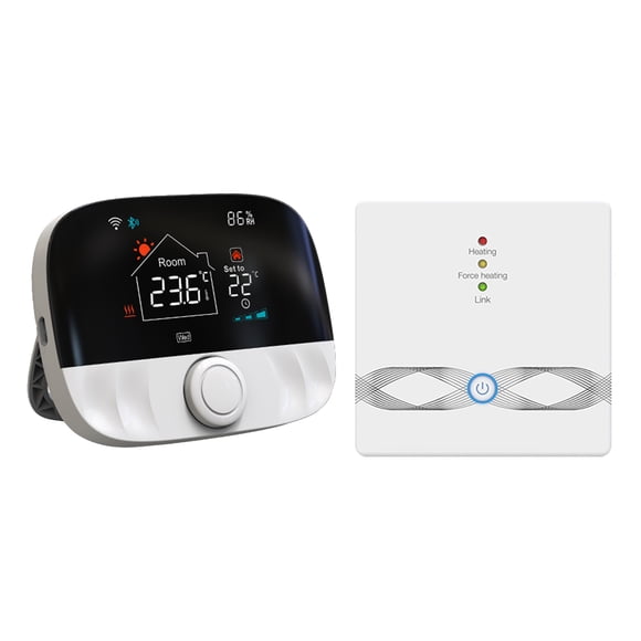WIFI Smart Boiler Thermostat with Application & Voice Control Colorful