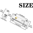 thumbnail image 2 of Pestillo de puerta de 2 piezas, pestillos de seguridad para puerta, pestillo de seguridad de acero inoxidable., 2 of 5