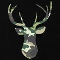 thumbnail image 2 of CafePress - Camo Buck Maternity Dark T Shirt - Maternity Dark T-Shirt, 2 of 3
