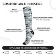 thumbnail image 3 of Bixox Swan Princess On Lake Print Compression Socks,Compression Socks Women & Men Circulation for Medical,Running,Athletic, 3 of 7
