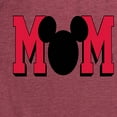 thumbnail image 3 of Mickey & Friends - Mom Mouse Silhouette - Mother's Day - Women's Short Sleeve Graphic T-Shirt, 3 of 5