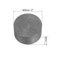 thumbnail image 2 of Unique Bargains Round Graphite Block Disk Ingot Graphite Electrode Plate 50x25mm for Melting Casting, Electrolysis, 2 of 4