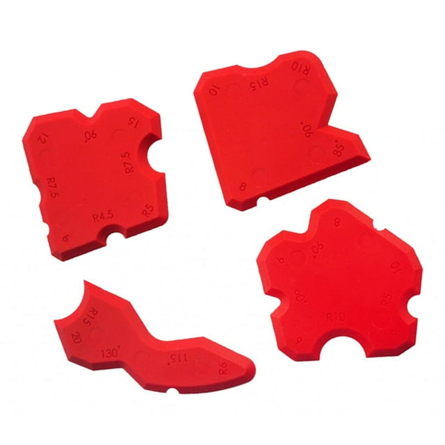 Herramienta de Perfil de Esparcidor de Sellador de Silicona Macarena Kit de Herramientas de Colocación de Baldosas Esparcidor de sellador de silicona