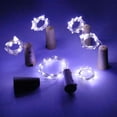 thumbnail image 3 of Luces para botellas de vino Aluan paquete de 10 unidades 12 LED corcho, 3 of 7