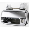 thumbnail image 2 of Front Driver and Passenger Side Exterior Door Handle Chrome With Key Hole for 1989-1990 Toyota Pickup SR5 6 Cyl 3.0L, 2 of 4