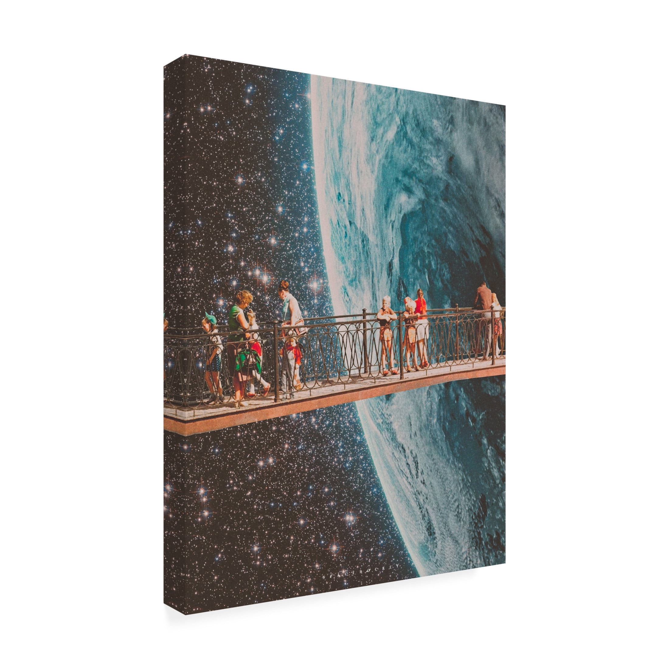 Trademark Fine Art spacerocket art 157 Canvas Wall Art