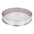 thumbnail image 1 of Injueey Plata fácil de limpiar mantenimiento del filtro de malla para cocineros ocupados tamiz de harina de acero inoxidable Cocina y Comedor, 1 of 6