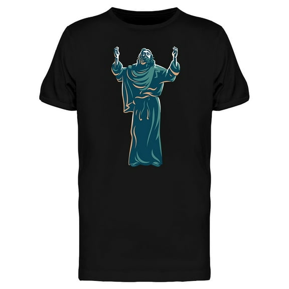Jesus Raised His Hands In Prayer Tee Men's -Image by Shutterstock