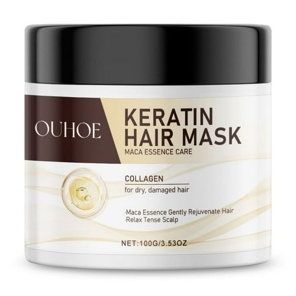 Collagen Hair Deep Conditioning Argan Oil Collagen Hair Mask - Essence For Dry Damaged Hair Best Gift for Women