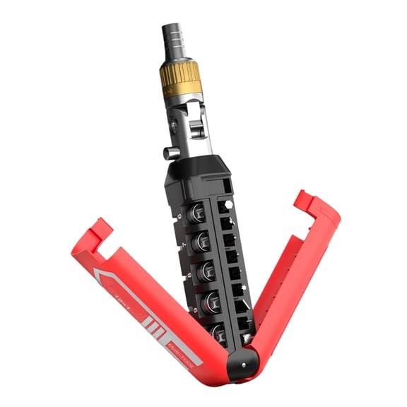 Two Way Ratcheting Screwdriver Set,Precisions Screwdriver Bit Set with Adjustable Ratchet Setting Handle