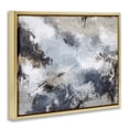thumbnail image 4 of Stupell Industries Grey Organic Abstract Abstract Painting Gold Floater Framed Canvas Art Print Wall Art, 31 x 25, 4 of 10