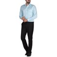 thumbnail image 3 of Men's Full Sleeve Formal Shirt AQUA, 3 of 3