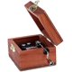 thumbnail image 5 of Caja de música de madera con manivela hecha a mano, tema musical retro, mini caja de música con manivela, 5 of 5