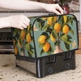 thumbnail image 7 of Yiaed Retro Warm Lemon Flower Print Two Slice Bread Machine Cover, Universal Size Kitchen Appliance Cover for Bread Machine,Bread Machine Cover, 7 of 7