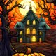 thumbnail image 5 of Kits de pintura de diamantes para Halloween CLLC DIY, adornos colgantes de diamantes de imitación con forma especial, colgantes para ventanas, regalos, kits para colgar en la pared del hogar o jardín, 5 of 8