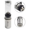 thumbnail image 3 of Portable Camping Gas Lantern with Adjustable Flame & Empty Canister Kit - Lightweight Outdoor Tent Lamp for Hiking Adventures - Aluminum Alloy Candlelight Burner (4.1 x 1.4in), 3 of 11